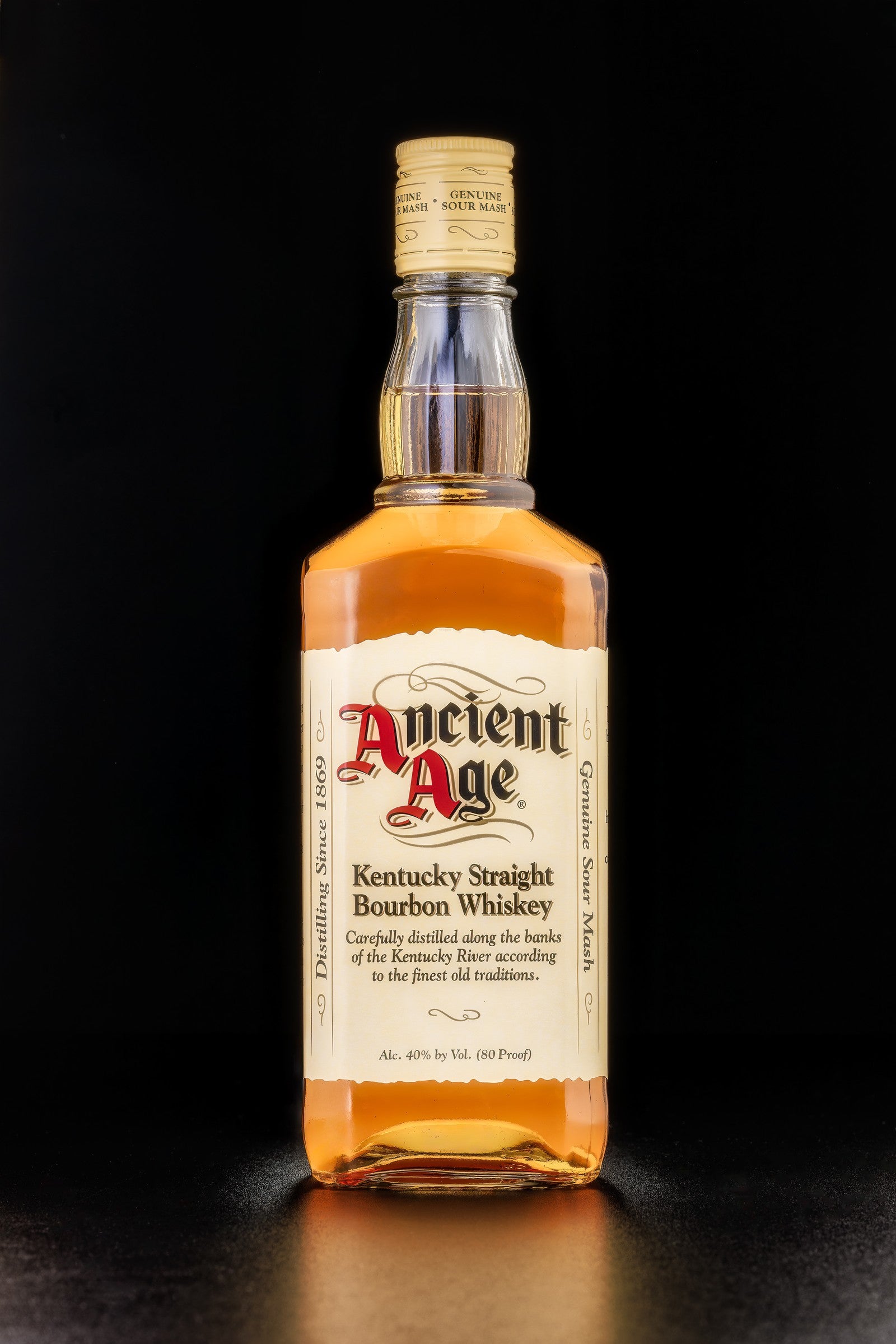 Ancient Age Kentucky Straight Bourbon Whiskey bottle